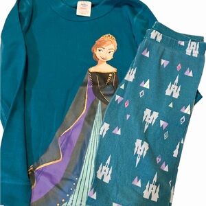 Hanna Andersson Disney Frozen Ana PJ Set